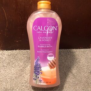Calgon Take Me Away LAVENDER & HONEY Moisturizing Bubble Bath w/ Vitamin E, 30oz
